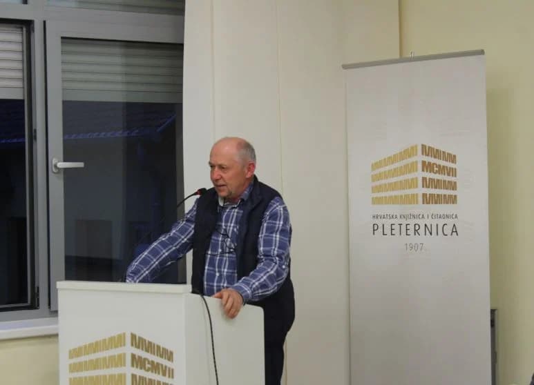 U PLETERNICI UZ „NOĆ KNJIGE“: Otvorena izložba slika „Ramski vez” akademskog slikara Brune Bulaje iz Zagreba