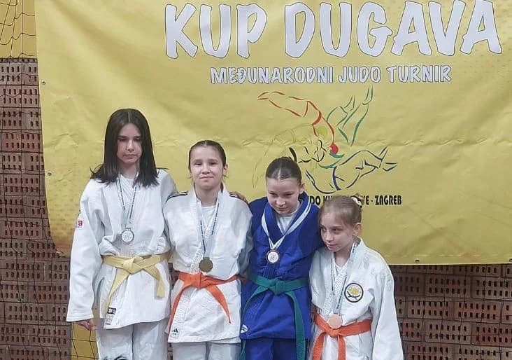 ČAGLINSKI JUDO KLUB “SLAVONAC“: Na međunarodnom turniru u Zagrebu osvojili devet medalja