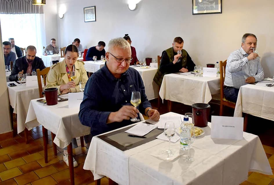 Graševina Zagrepčana Tomislava Matuneca šampionsko vino na ocjenjivanju u Kaptolu