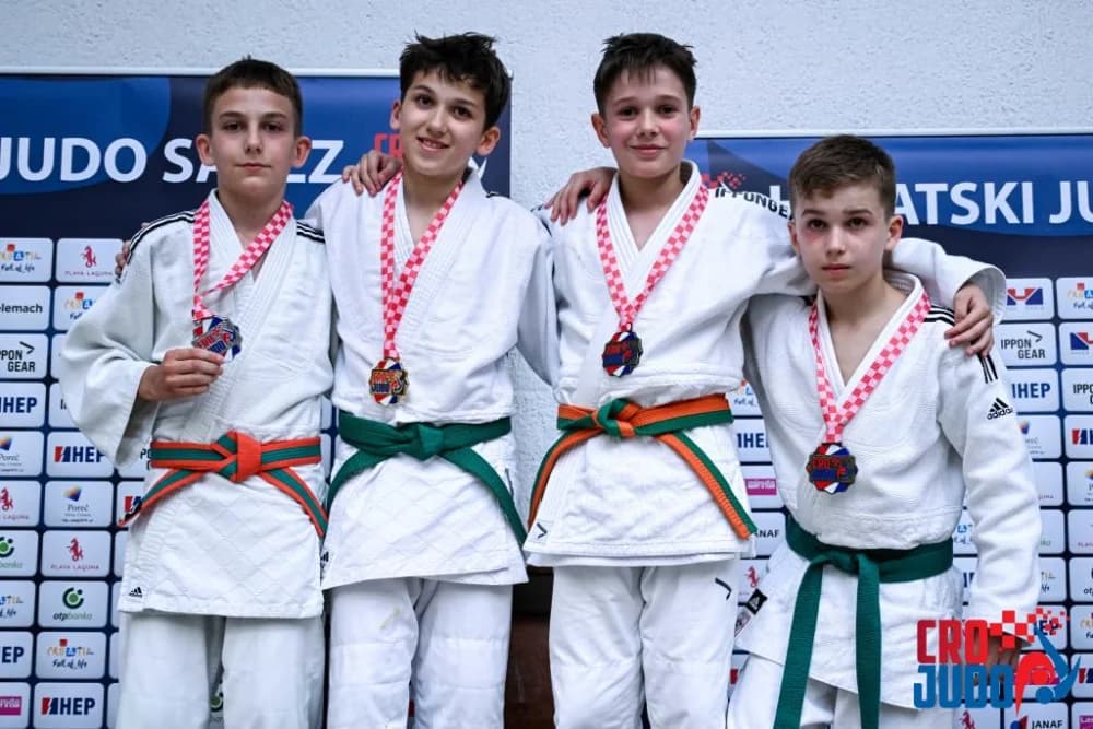 ČAGLINSKI JUDO KLUB SLAVONAC BOGATIJI ZA TRI DRŽAVNE MEDALJE
