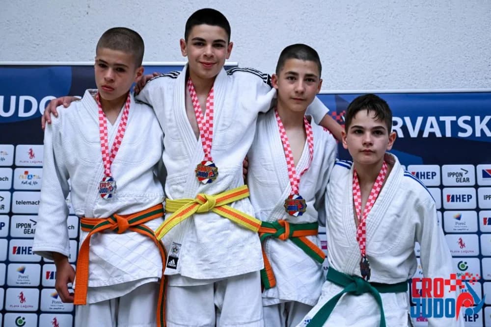 ČAGLINSKI JUDO KLUB SLAVONAC BOGATIJI ZA TRI DRŽAVNE MEDALJE