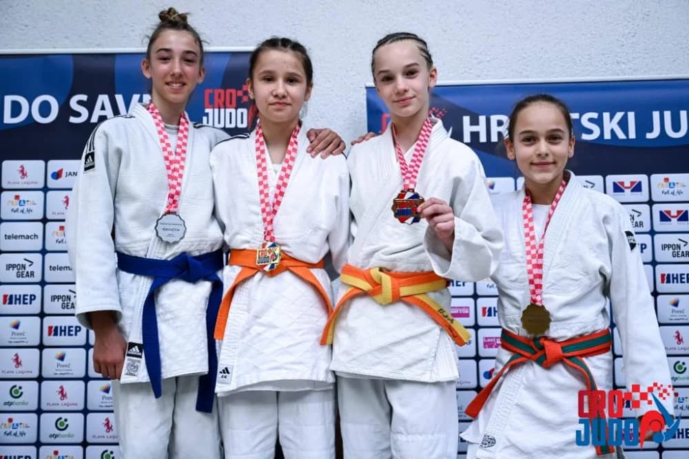 ČAGLINSKI JUDO KLUB SLAVONAC BOGATIJI ZA TRI DRŽAVNE MEDALJE