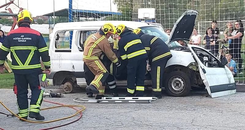 ČAGLINSKI VATROGASNI CENTAR: U povodu Florijanova održali združenu vježbu