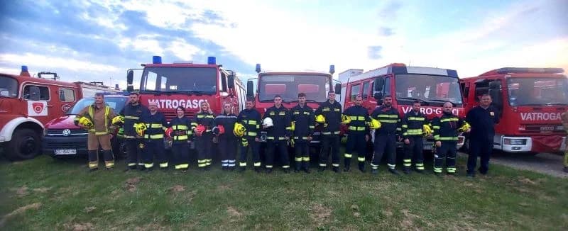 ČAGLINSKI VATROGASNI CENTAR: U povodu Florijanova održali združenu vježbu