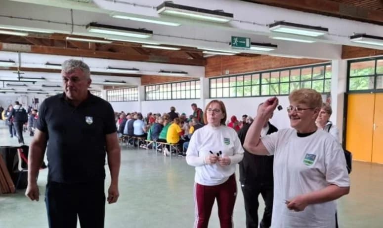 SPORTSKI SUSRETI UMIROVLJENIKA HRVATSKE: Drugo mjesto ekipi Požeško-slavonske županije u disciplini viseća kuglana