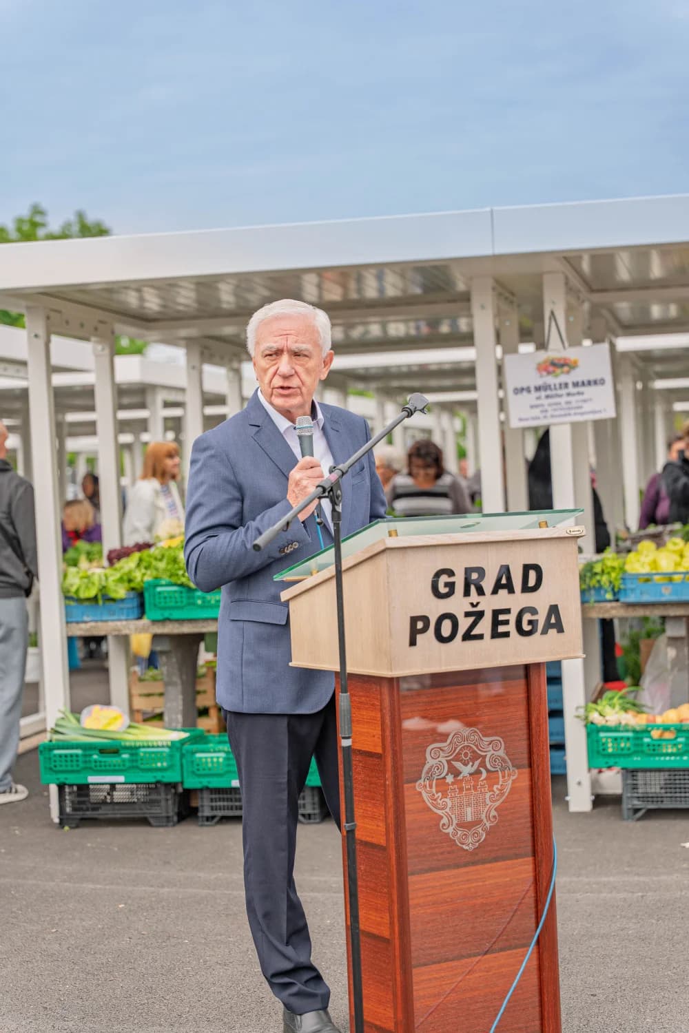 Otvorena nova gradska tržnica u Požegi: „Bilo je onih koji su sumnjičavo gledali na ovaj projekt“