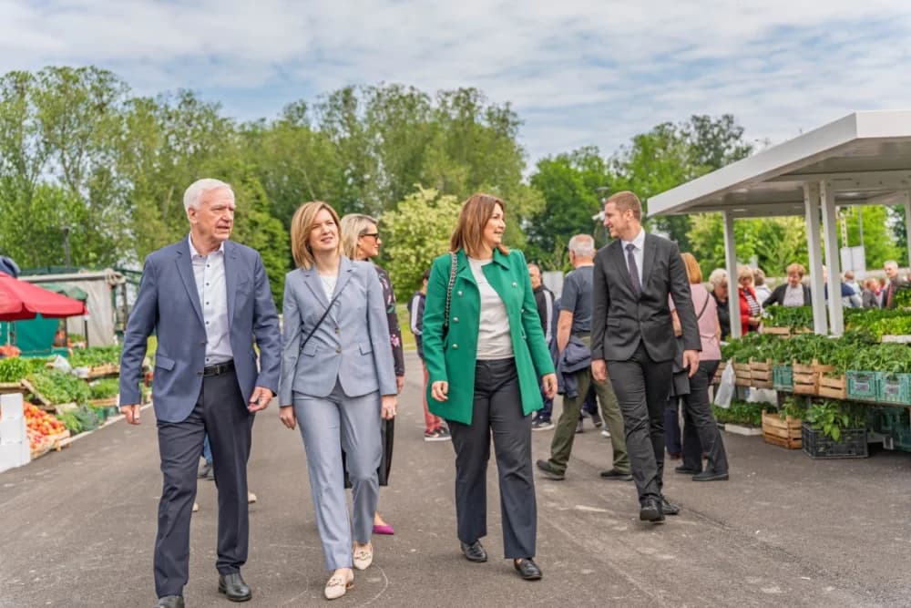 Otvorena nova gradska tržnica u Požegi: „Bilo je onih koji su sumnjičavo gledali na ovaj projekt“