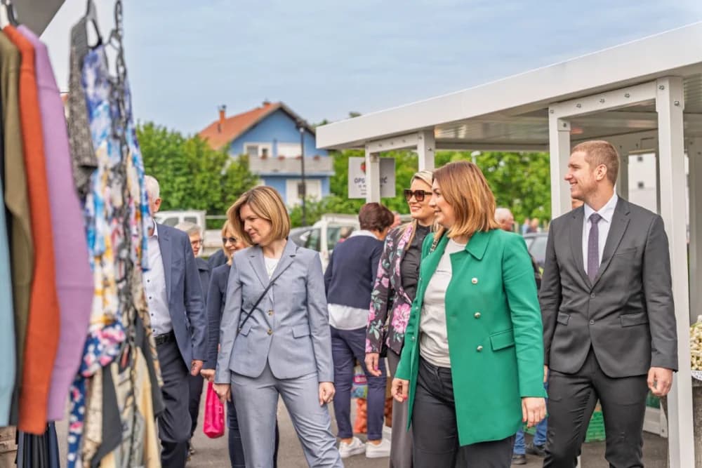 Otvorena nova gradska tržnica u Požegi: „Bilo je onih koji su sumnjičavo gledali na ovaj projekt“