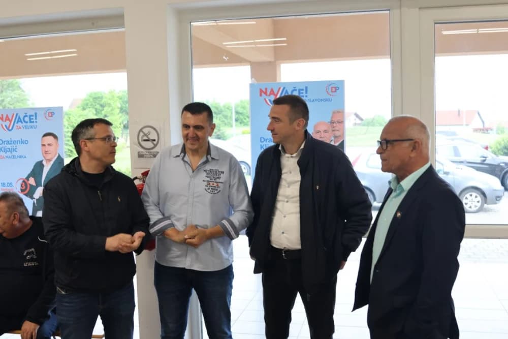 Draženku Kljajiću i svim drugim kandidatima svojim dolaskom snažnu potporu dao Ivan Penava predsjednik Domovinskog pokreta