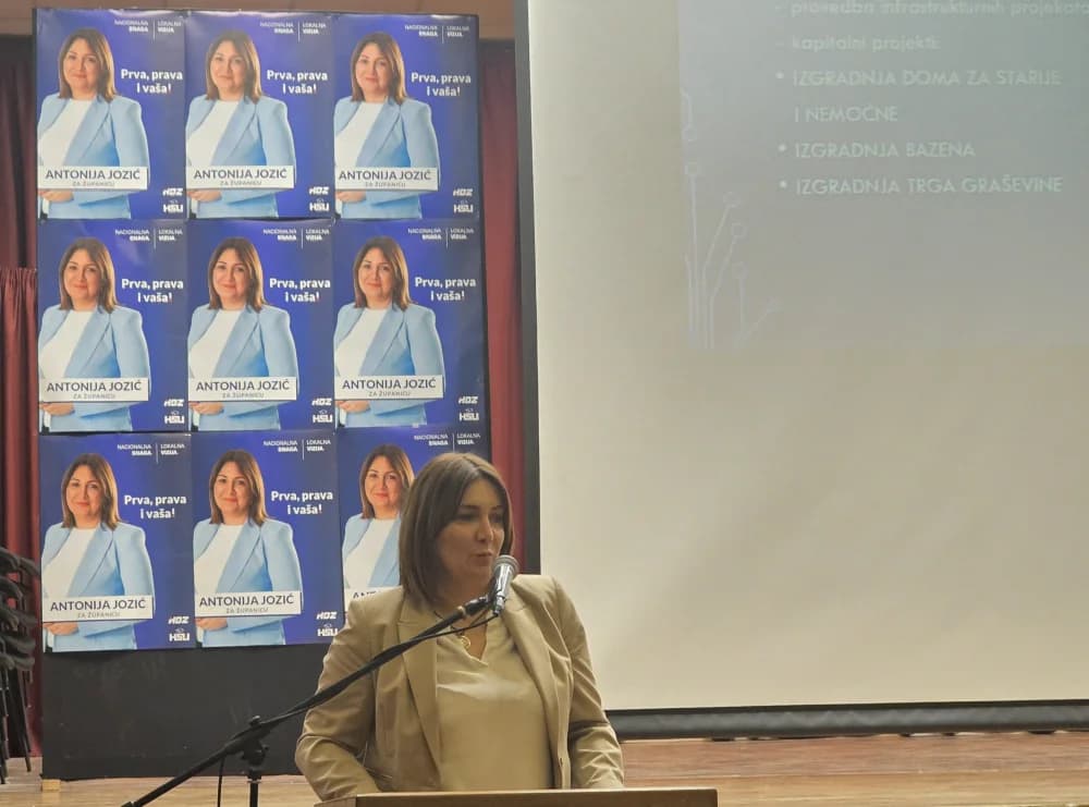 Budimir organizirao završni predizborni skup HDZ-a za grad Kutjevo: Lijepo je bilo vidjeti toliki broj zadovoljnih lica u svim mjestima gdje su skupovi bili!
