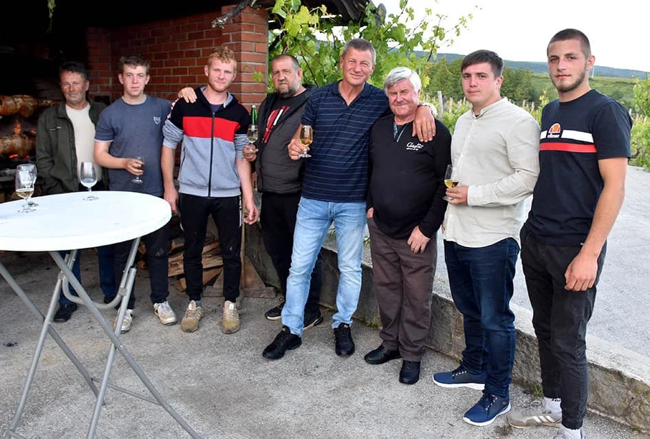 Ugledni vinar Ivo Enjingi proslavio 85. rođendan uz brojne prijatelje i poslovne ljude