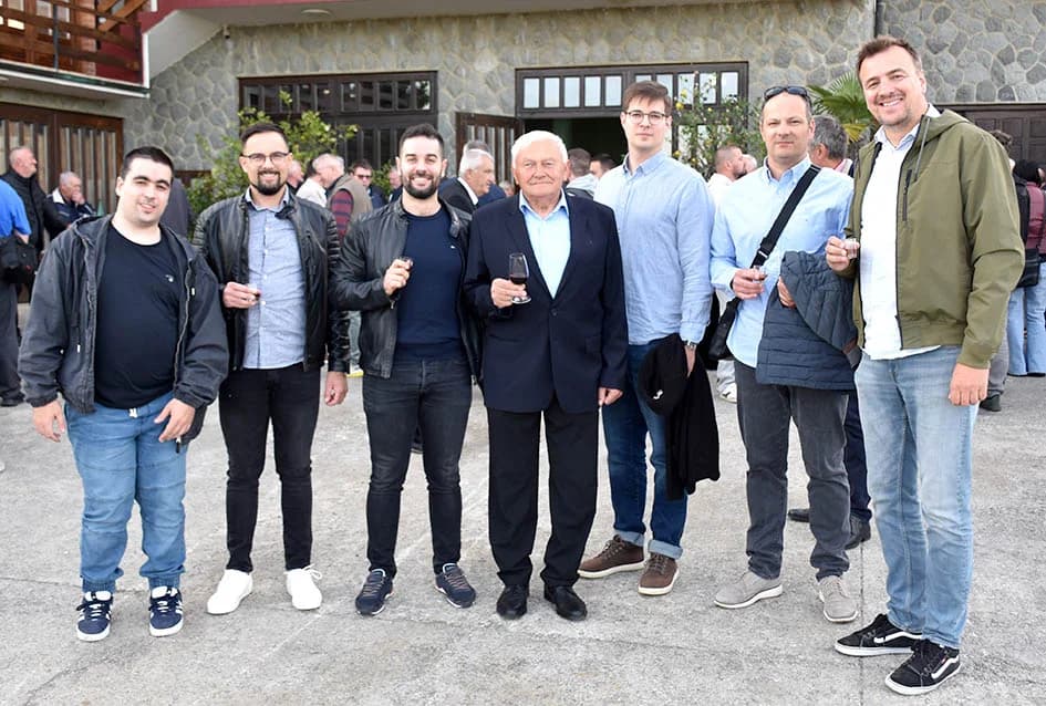 Ugledni vinar Ivo Enjingi proslavio 85. rođendan uz brojne prijatelje i poslovne ljude