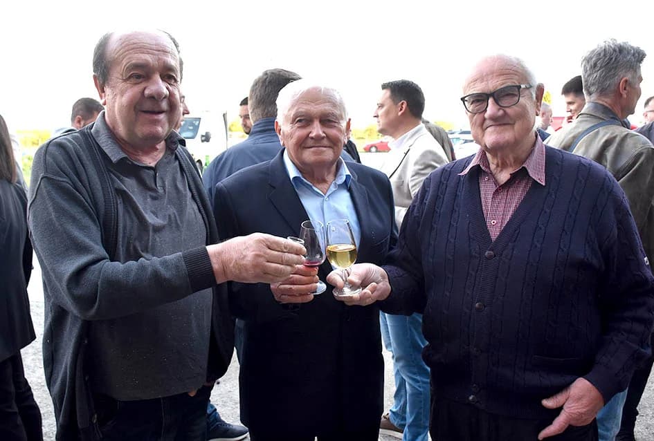 Ugledni vinar Ivo Enjingi proslavio 85. rođendan uz brojne prijatelje i poslovne ljude
