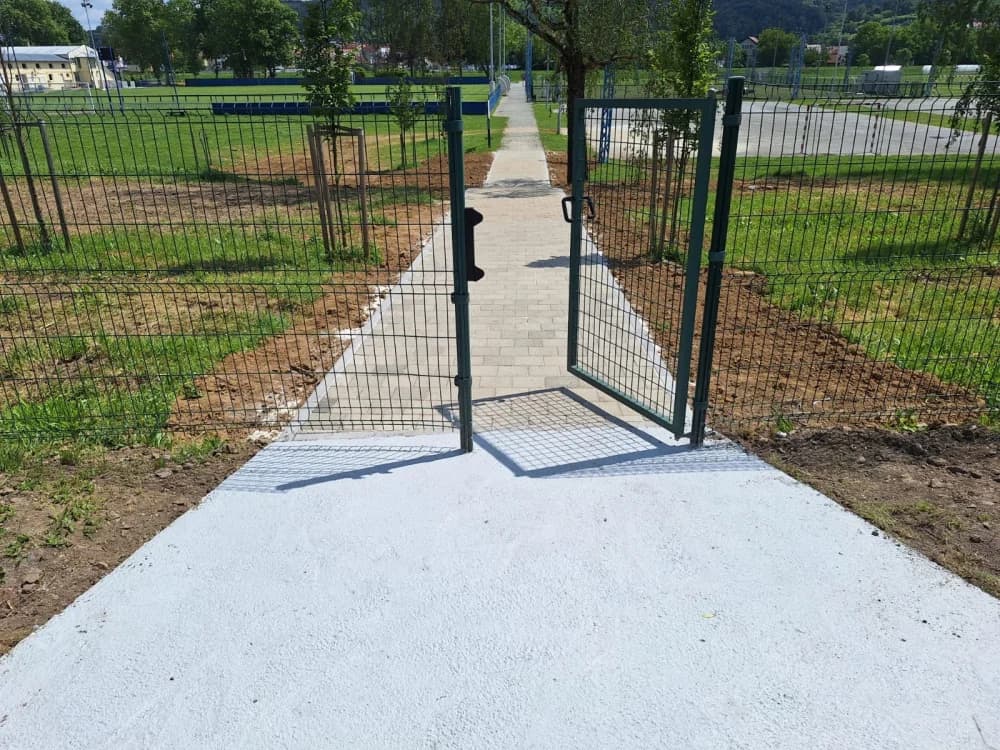 Ponovno otvoren ulaz na Sportsko-rekreacijski centar iz Zrinske ulice - radovi na pristupnoj stazi su završeni