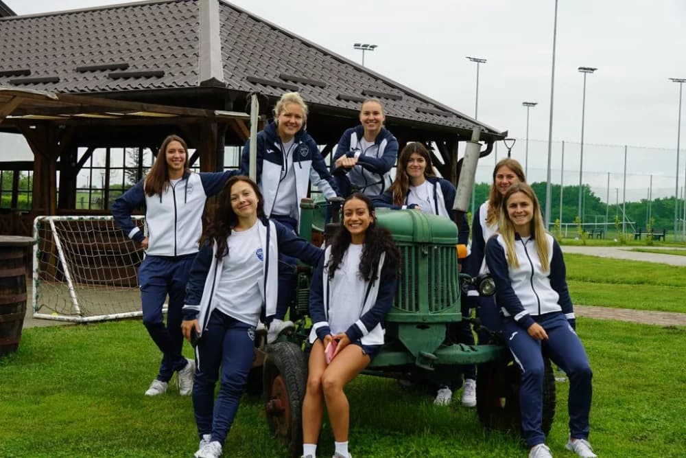 U Zlatnom lugu boravile nogometašice Osijeka prije odigravanja finale kupa Veliko s Hajdukom iz Splita