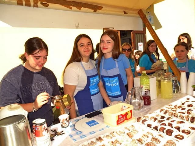 Mladi humanitarci u akciji za Marijine obroke