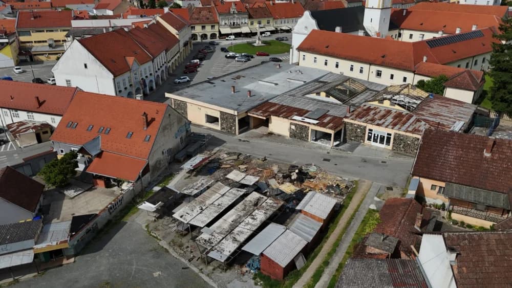 (VIDEO-FOTO) S pogledom iz zraka o novoj etapi u projektu rekonstrukcije povijesne jezgre grada Požege