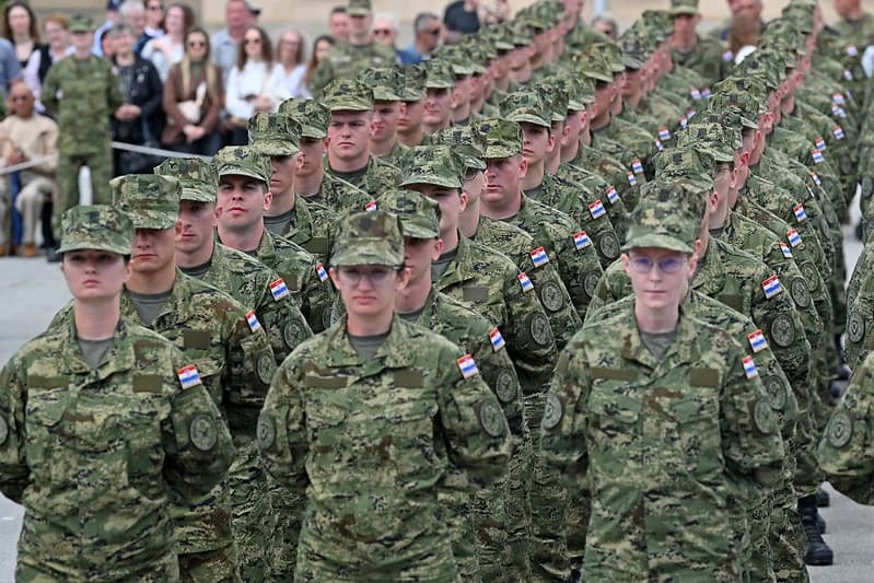 U Požegi prisegnuo 46. naraštaj ročnika na dragovoljnom vojnom osposobljavanju