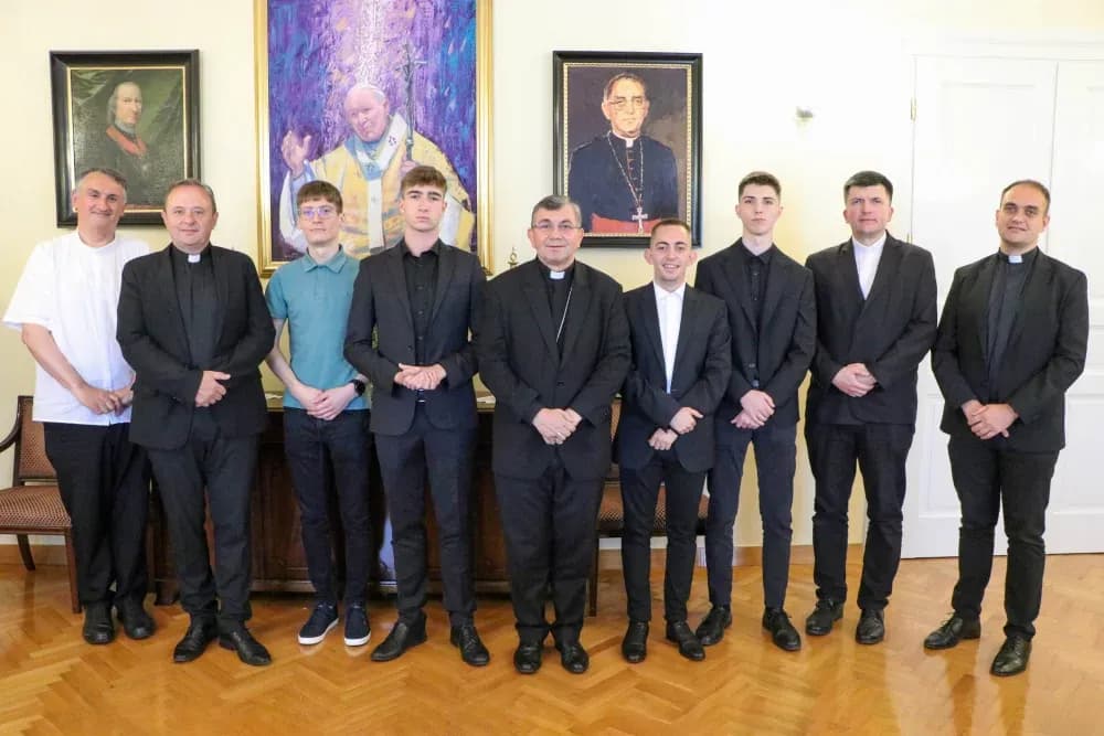 Biskup Ivo primio kandidate za Bogoslovno sjemenište
