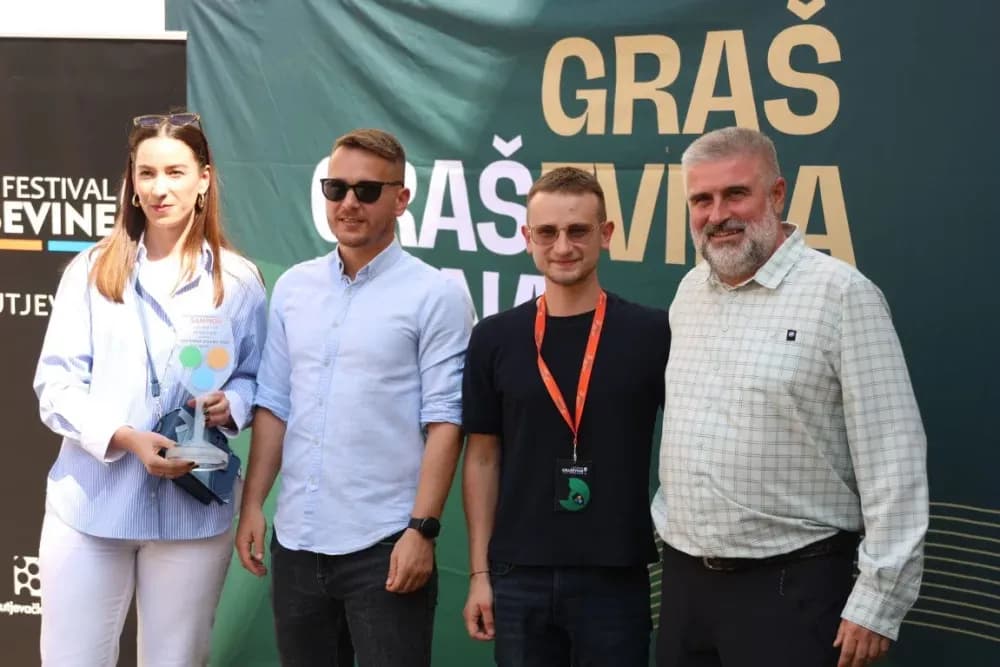 Dodijeljena šampionska priznanja za vrhunska vina u sklopu Festivala graševine 2025.: Šampion berbe 2024. za suha vina – Kutjevo d.d.