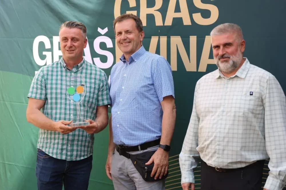 Dodijeljena šampionska priznanja za vrhunska vina u sklopu Festivala graševine 2025.: Šampion berbe 2024. za suha vina – Kutjevo d.d.
