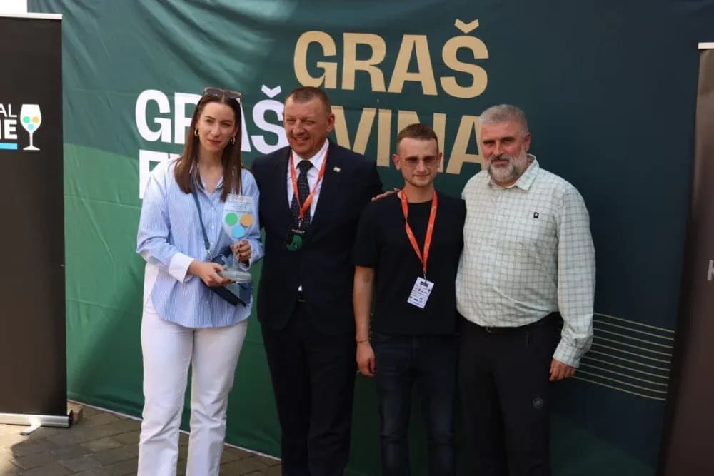 Dodijeljena šampionska priznanja za vrhunska vina u sklopu Festivala graševine 2025.: Šampion berbe 2024. za suha vina – Kutjevo d.d.