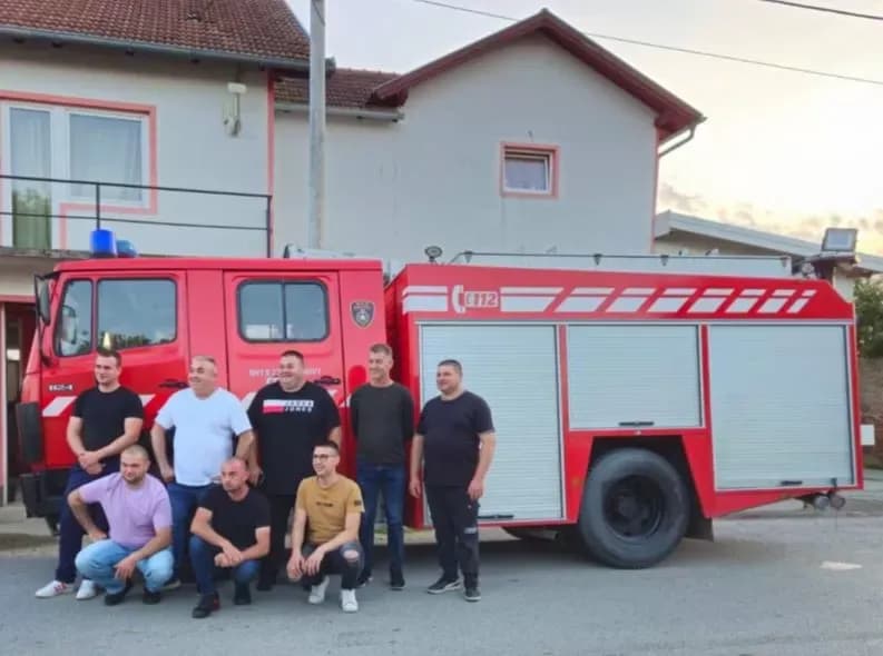 DOBROVOLJNO VATROGASNO DRUŠTVO SULKOVCI: Svečano posvećeno donirano vozilo