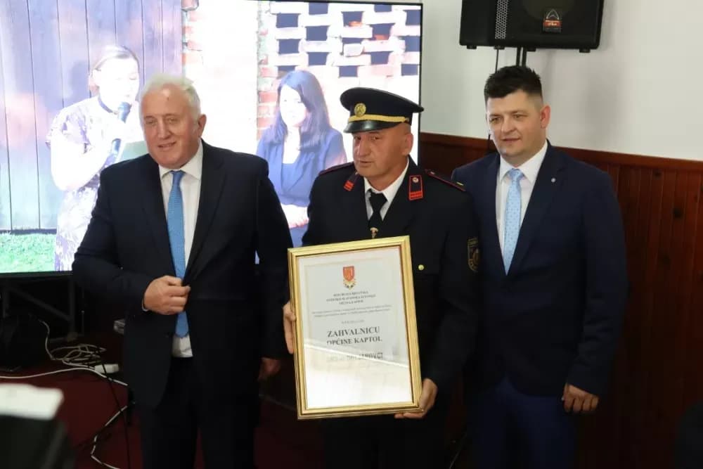 Godišnje nagrade Općine Kaptol primili Zdravko Sadilek, Lovro Vidić, Jelenko Topić i DVD Doljanovci
