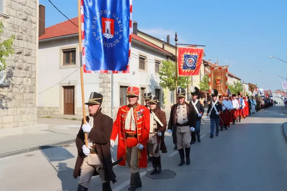 Trenkovi panduri na obljetnici krunidbe kralja Tomislava u Tomislavgradu
