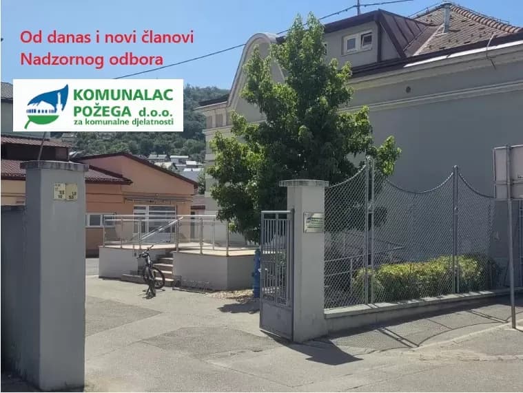 BRZOPOTEZNO: Od danas i novi Nadzorni odbor uz novu direktoricu Komunalca Požega Marijanu Puntarić!
