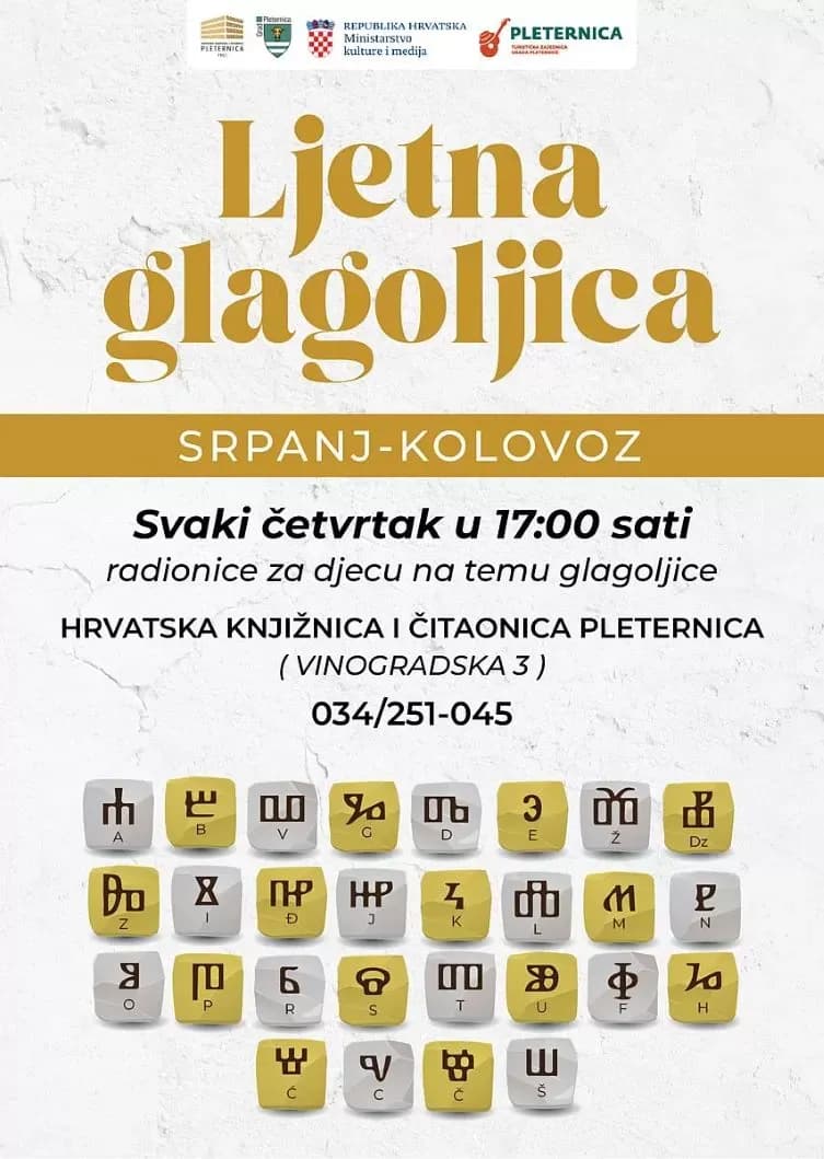 PROJEKT „LJETO U KNJIŽNICI“ U PLETERNICI: Brojne aktivnosti u srpnju i kolovozu za djecu, mlade i  odrasle