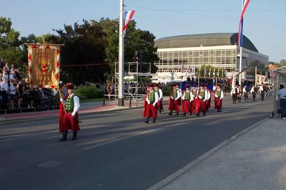 Postrojba Trenkovi panduri se priprema za Vojni mimohod