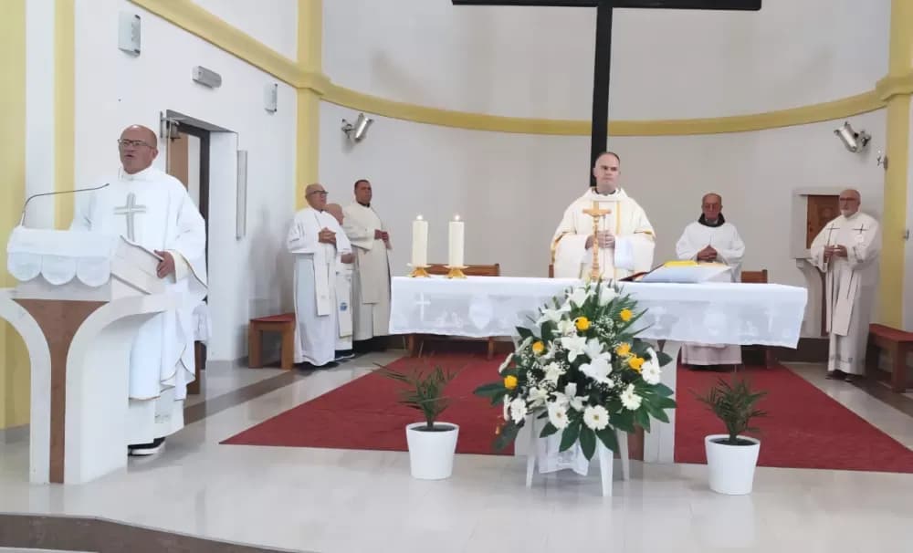 Članovi KUD-a Bektež na proslavi sv. Ilije proroka u Brodu - Bosanskoj posavini