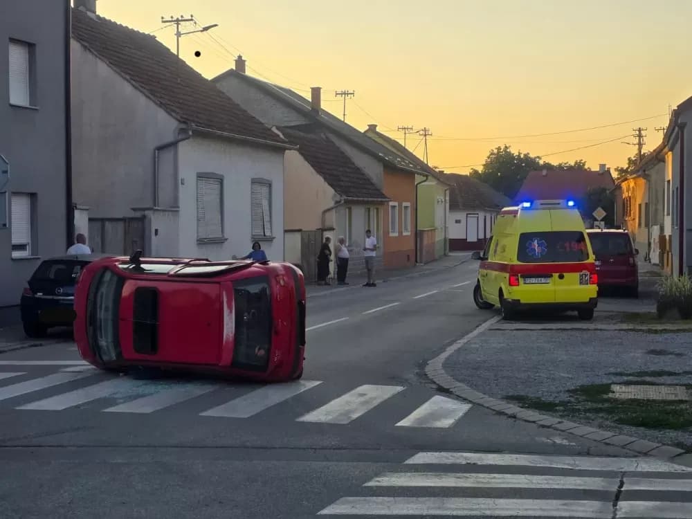 Jedna osoba ozlijeđena u prometnoj nesreći u Požegi