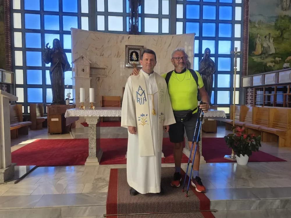 Gospi Voćinskoj već poznatim stazama krenuli prvi pješaci - hodočasnici