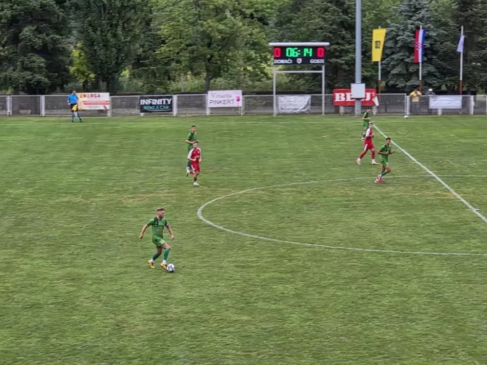 Mreže se četiri puta zatresle: NK Borac Kneževi Vinogradi - NK Kutjevo 2:2