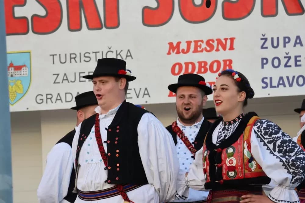 Nizale su se pjesme i napjevi, plesalo se i igralo na 29. Bekteškim susretima
