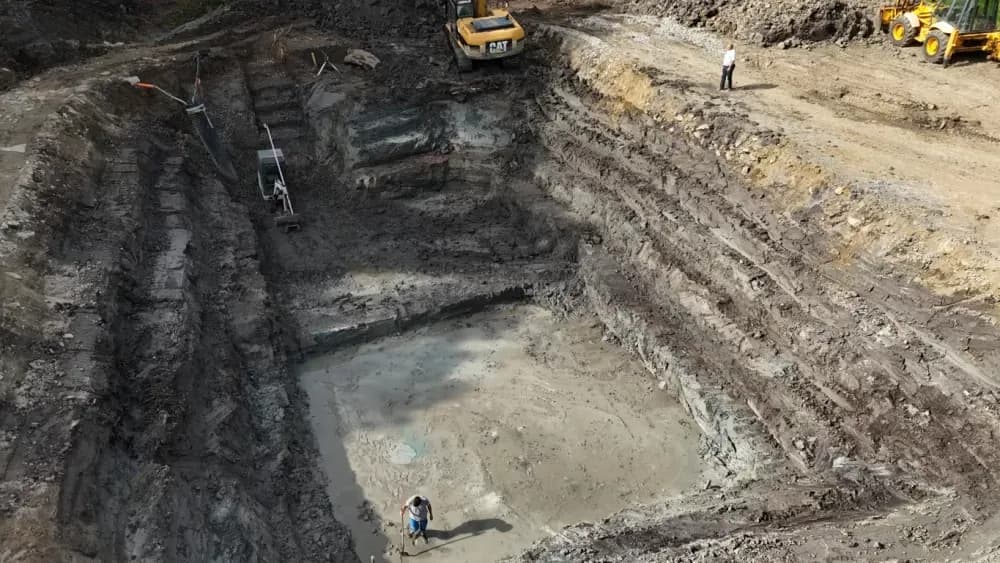 (FOTO-VIDEO) Radovi na izgradnji uređaja za pročišćavanje otpadnih voda Cerovac i Granje u poodmakloj su fazi – rok je do kraja tekuće godine