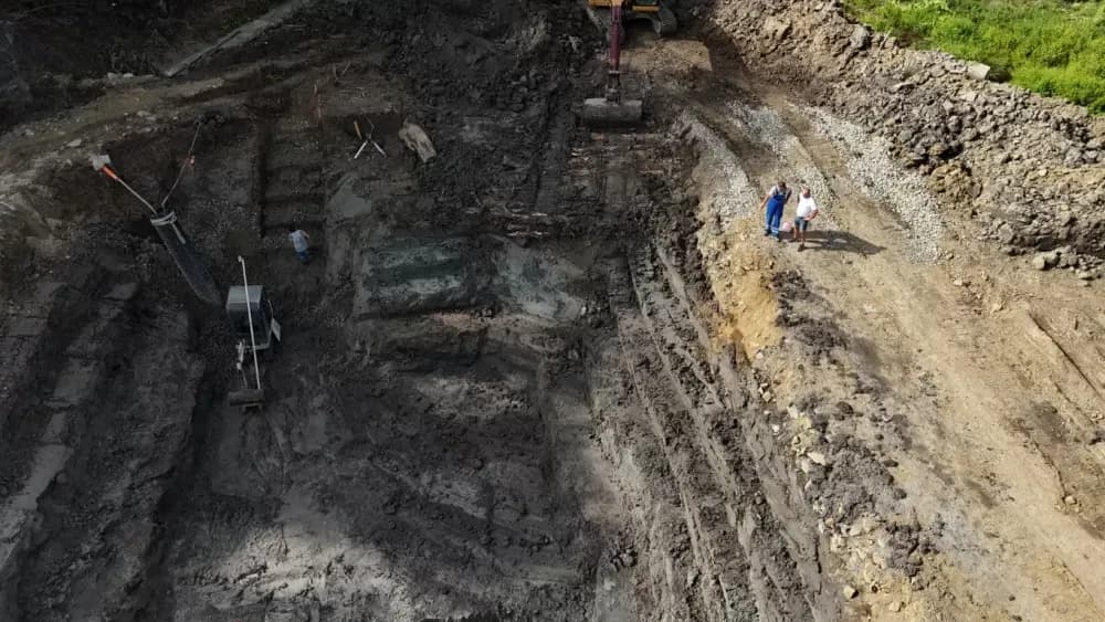 (FOTO-VIDEO) Radovi na izgradnji uređaja za pročišćavanje otpadnih voda Cerovac i Granje u poodmakloj su fazi – rok je do kraja tekuće godine
