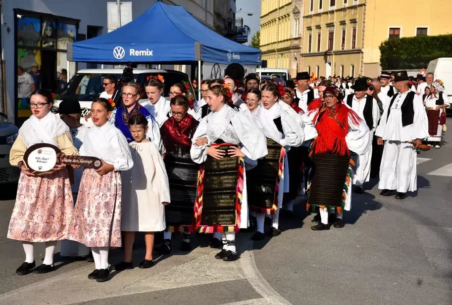 (FOTOGALERIJA) SVEČANA FESTIVALSKA POVORKA ULICAMA GRADA: Pokazana ljepta baštine koja krasi Požešku kotlinu