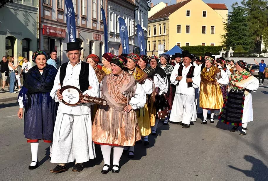 (FOTOGALERIJA) SVEČANA FESTIVALSKA POVORKA ULICAMA GRADA: Pokazana ljepta baštine koja krasi Požešku kotlinu