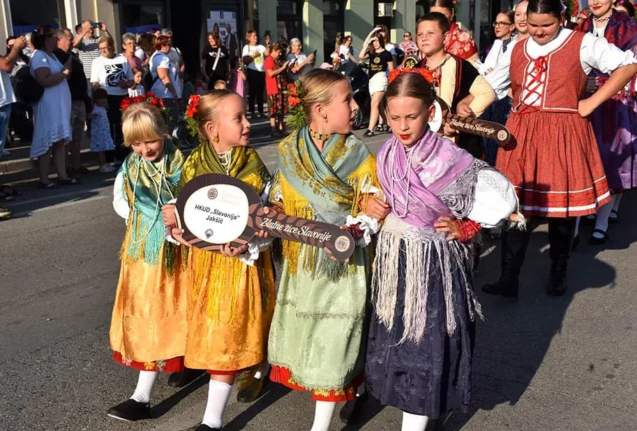 (FOTOGALERIJA) SVEČANA FESTIVALSKA POVORKA ULICAMA GRADA: Pokazana ljepta baštine koja krasi Požešku kotlinu
