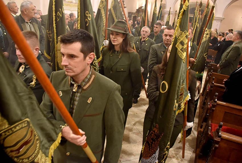 Lovci Požeške županije na svetoj misi i primanju kod županice [FOTOGALERIJA]
