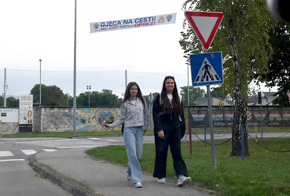 Sigurno do škole: Policijski službenici provode preventivnu akciju