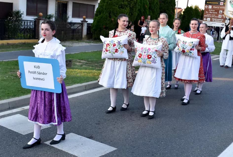 (FOTOGALERIJA) Bogatu smotru nakon nastupa desetak folklornih skupina začinili davorski tamburaši Satir