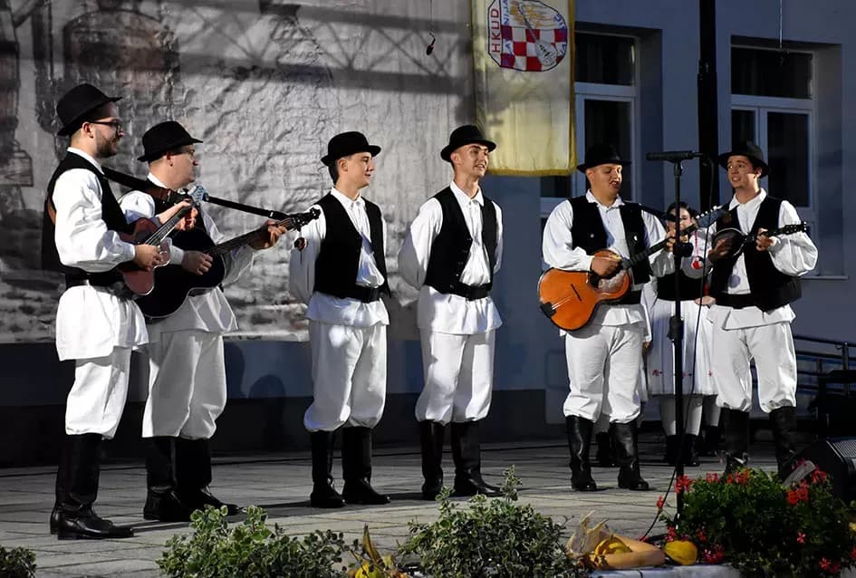(FOTOGALERIJA) Bogatu smotru nakon nastupa desetak folklornih skupina začinili davorski tamburaši Satir