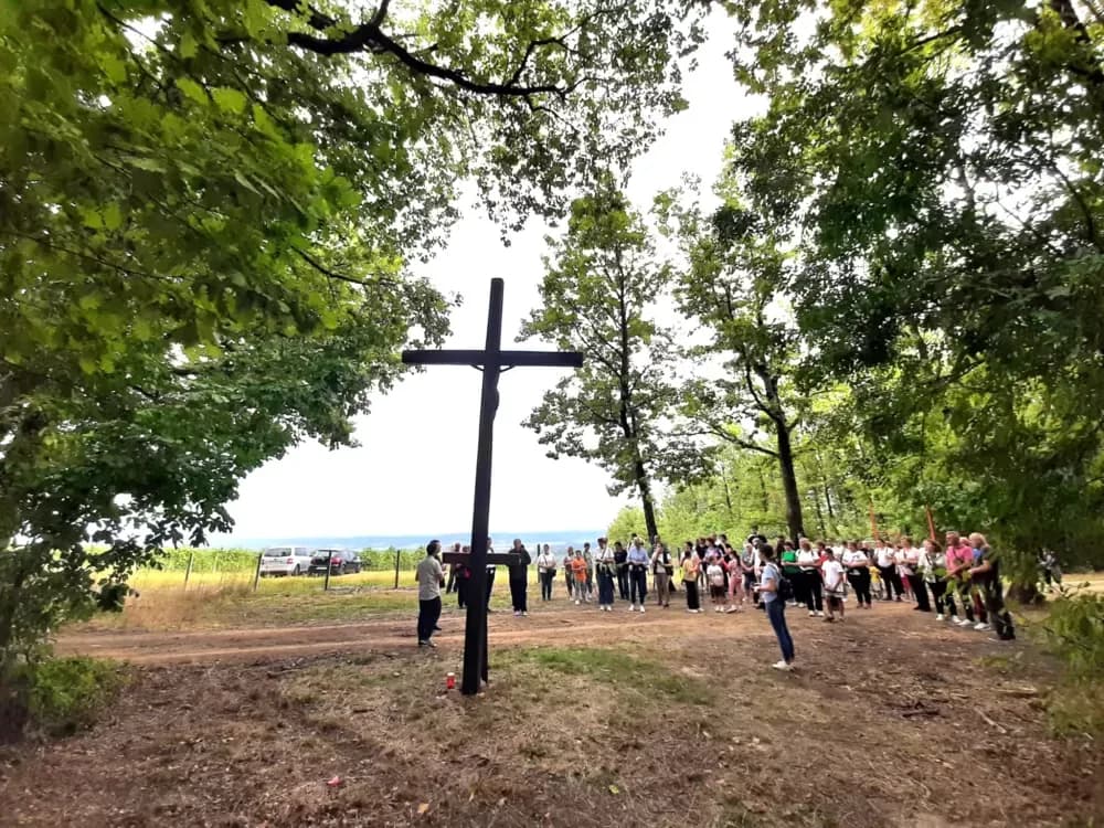 KRIŽNI PUT POŽEŠKA KOPRIVNICA-KLIKUN: Tradicionalno hodočašče predvodio pleternički župnik Dragan Hrgić