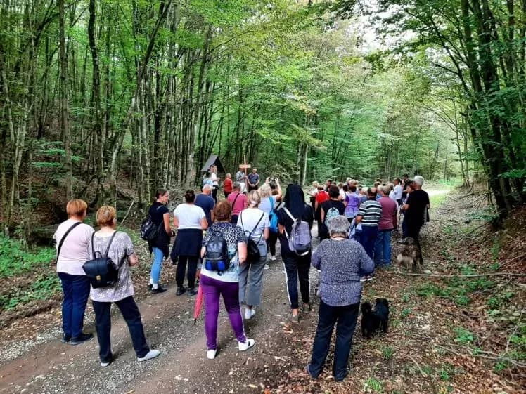 KRIŽNI PUT POŽEŠKA KOPRIVNICA-KLIKUN: Tradicionalno hodočašče predvodio pleternički župnik Dragan Hrgić