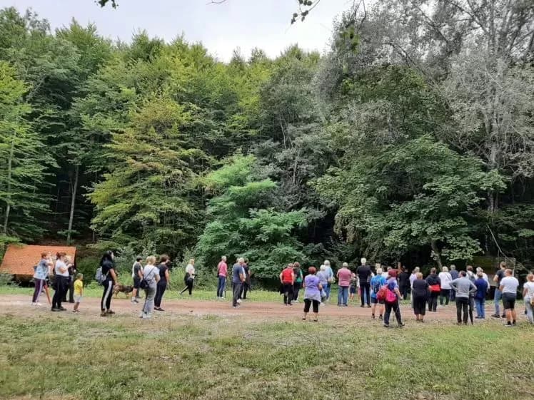 KRIŽNI PUT POŽEŠKA KOPRIVNICA-KLIKUN: Tradicionalno hodočašče predvodio pleternički župnik Dragan Hrgić