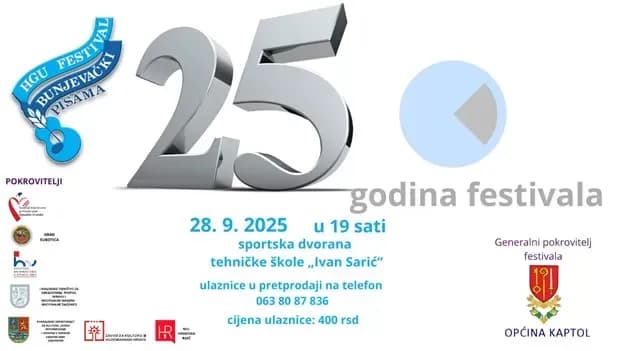 Požeški i kaptolački tamburaši nastupaju u Subotici-pokrovitelj festivala Općina Kaptol